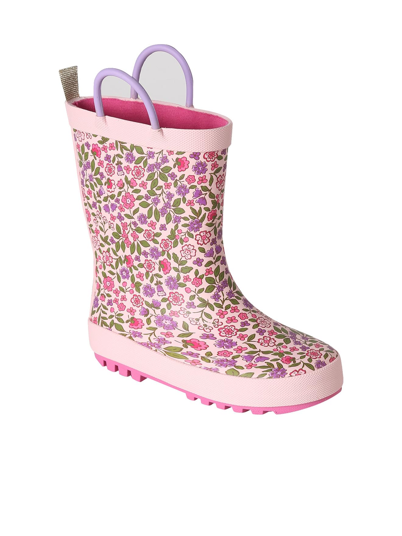 VERTBAUDET Bottes pluie fille caoutchouc lot rose 28