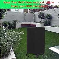 Vista 7 de Funda para ahumador eléctrico de 40 pulgadas para Masterbuilt, cubierta impermeable para ahumador de parrilla vertical digital Masterbuilt de 40