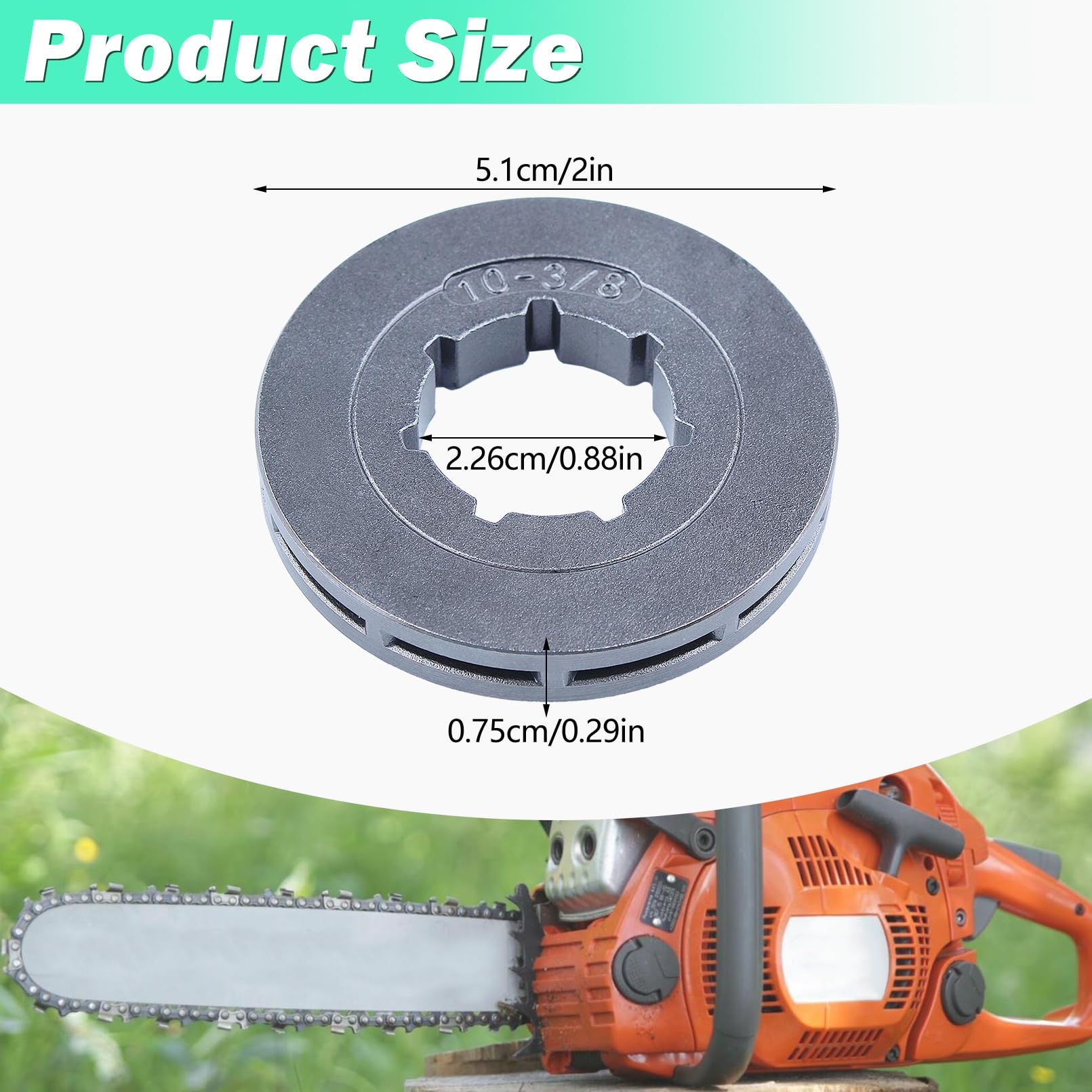 HEAVY DUTY ELECTRIC ChainSaw Sprocket 5016 With 6 Tooth Gear Angle
