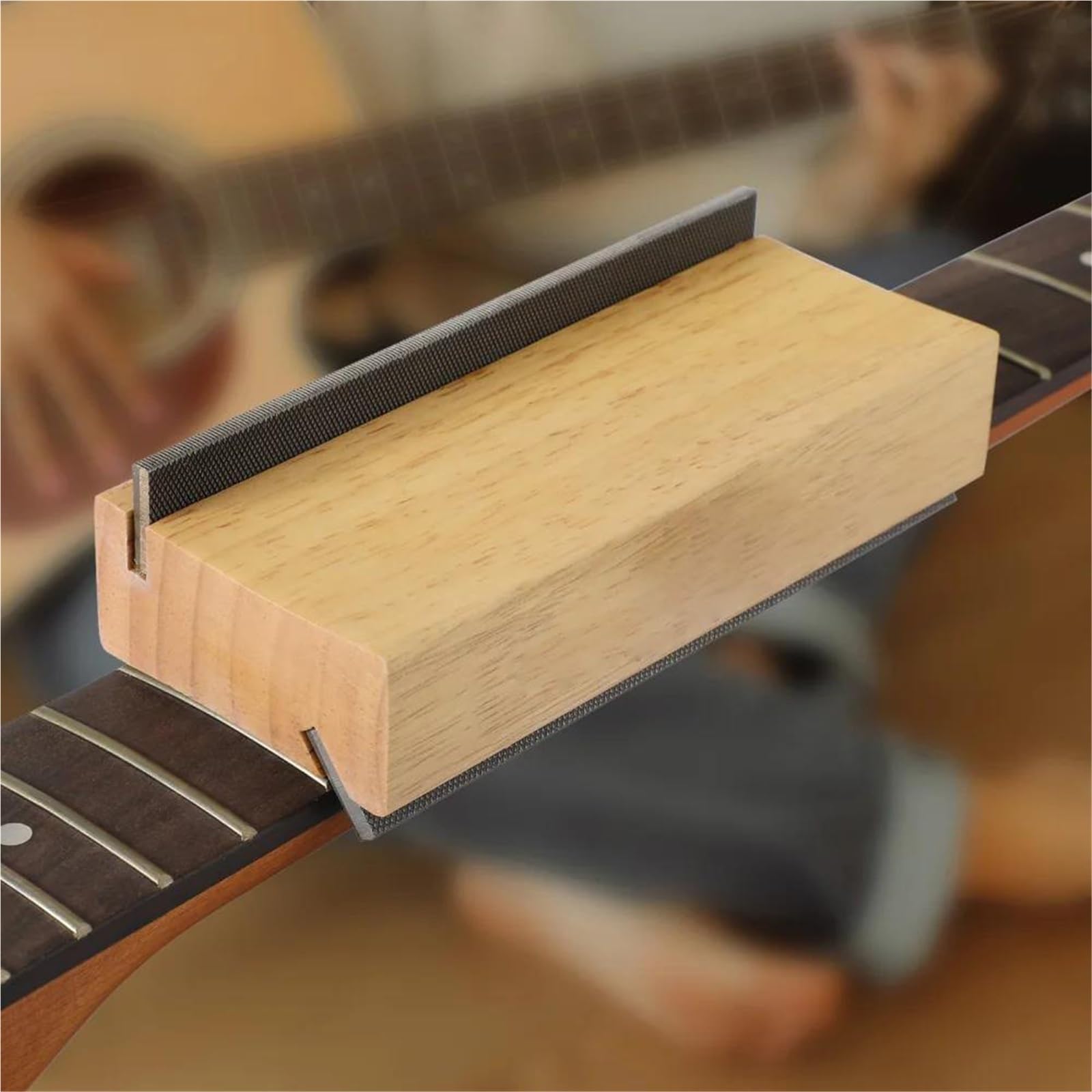 Strumenti Di Riparazione Per Chitarra Strumento Professionale 2 In 1 Per La Rifinitura Dei Tasti Della Chitarra