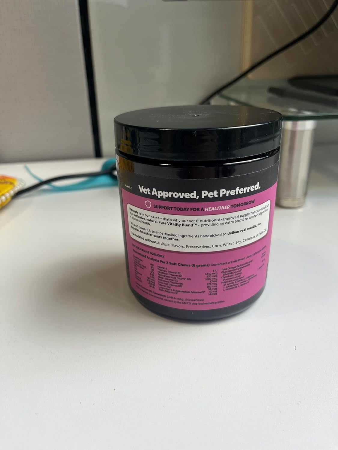 Pet Honesty Ultimate Skin & Wellness Duo — Chlorhexidine Itch Relief Shampoo (16 oz) + 10-in-1 Multivitamin Soft Chews (90 ct)