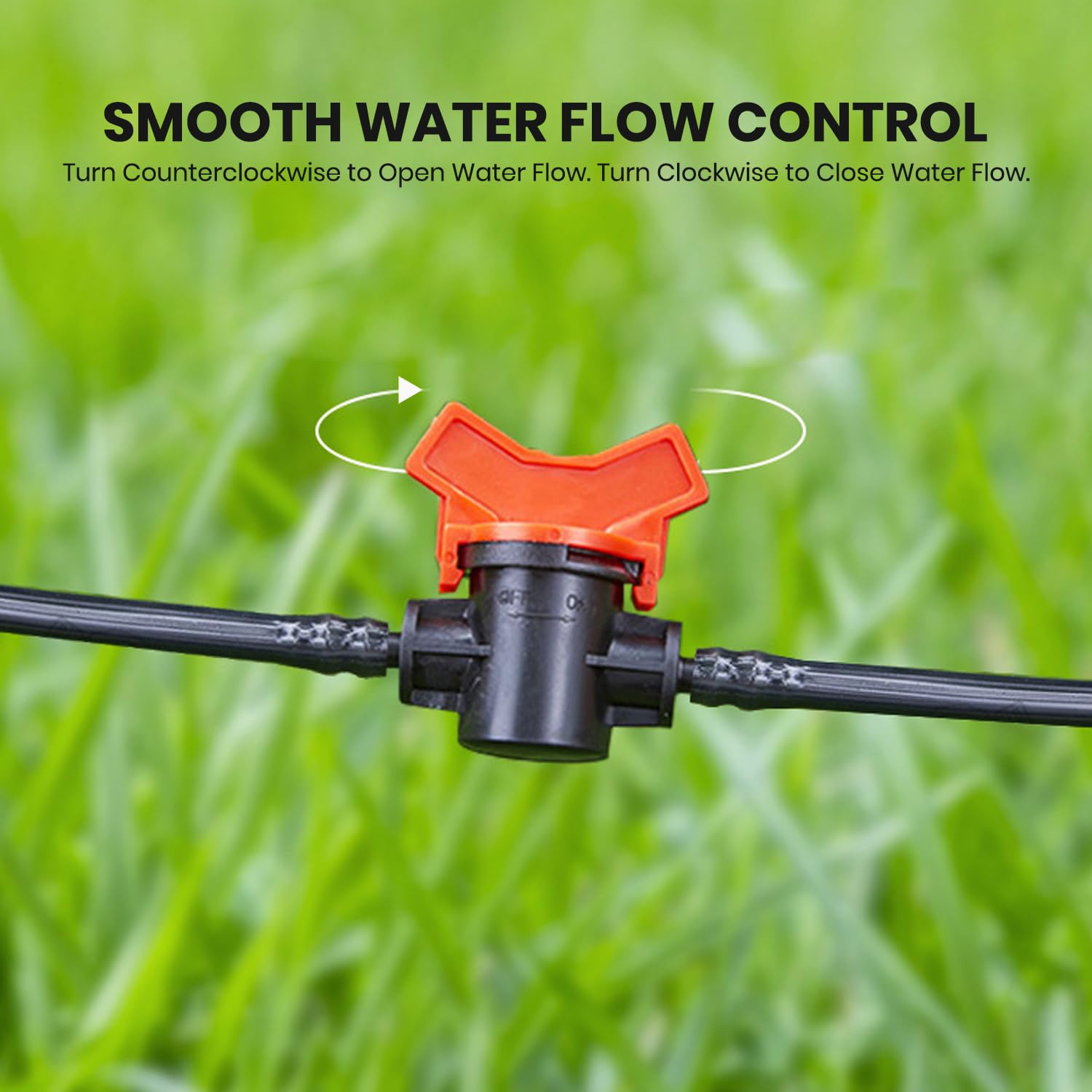 Snapklik.com : 4PCS 3/8 Inch ID In Line Barbed Ball Valve Shut Off ...