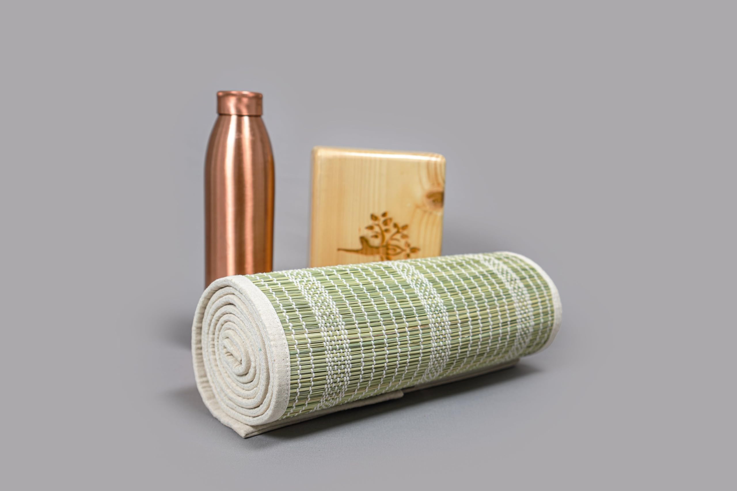 Amazon | Indic Inspirations Darbha Grassヨガマット - エコ