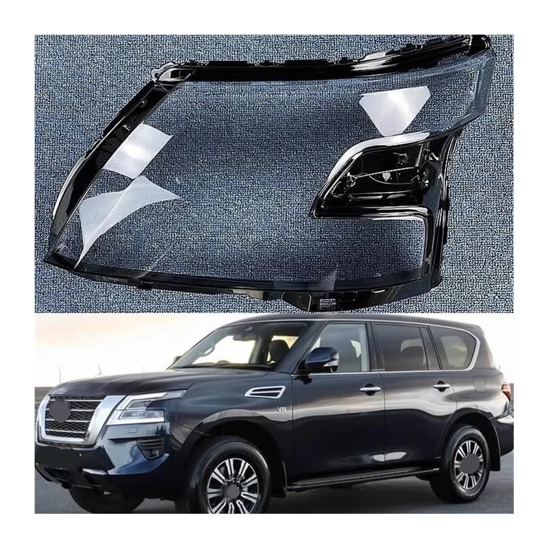 Phare voiture abat-jour pour Patrol et Armada 2020-2021 coque de lentille en polycarbonate