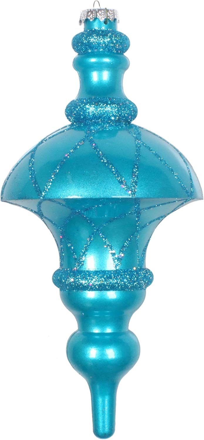 ツリーオーナメント1P(トリボウシ n4RC) | ニトリネット【公式】 家具・インテリア通販 Vickerman 10インチ キャンディ仕上げ ネットトップ フィニアルオーナメント グリッターアクセント ホリデークリスマスツリ