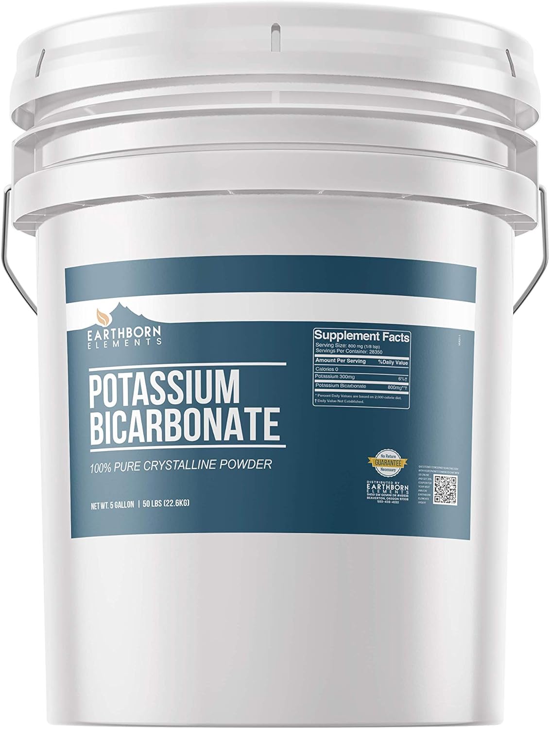 Earthborn Elements Potassium Bicarbonate (5 Gallon), Wine