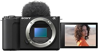 Sony Alpha ZV-E10M2 26 MP Interchangeable Lens Mirrorless Vlog Camera for Creators | APS-C Sensor | 4K 60p with 10bit 4:2:2 Recording - (Black)