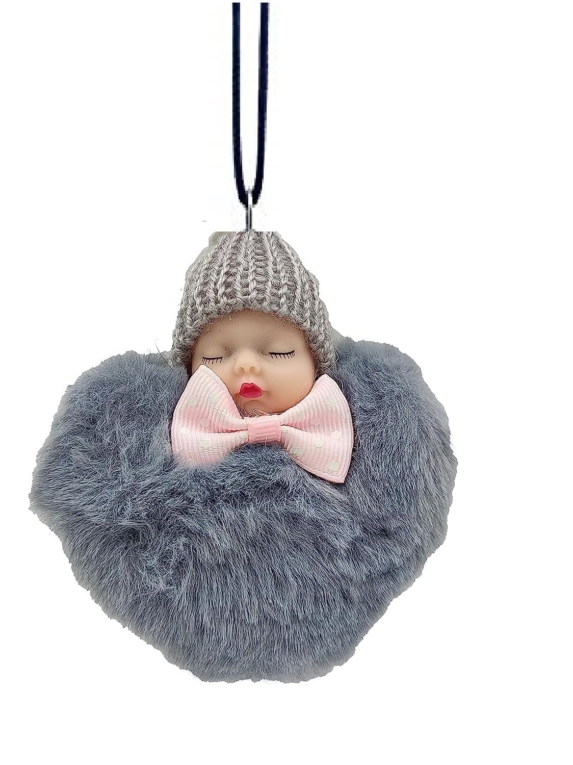 Car dashboard rear view mirrror hanging interior decoration accessories decor Cute Sleeping Baby toy Doll (Various colour) 1 Piece (B0D1C94FBB) Amazon Price History, Amazon Price Tracker