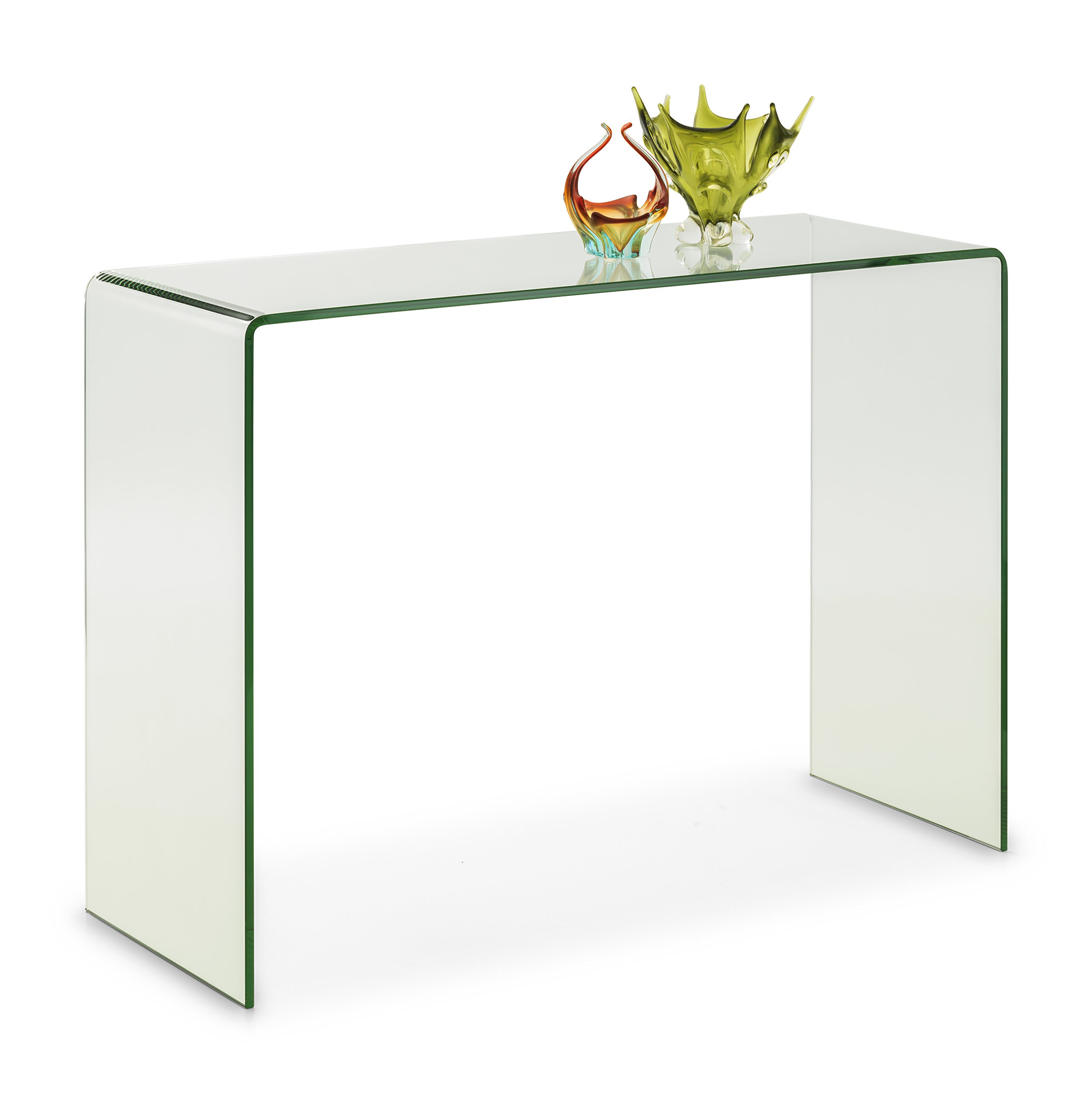 Julian Bowen Amalfi Console Table - Clear Tables