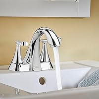 Vista 2 de Chatfield - Grifo de baño de 4 pulgadas con 2 manijas (1,2 gpm/4,5 L/min) con manijas de palanca