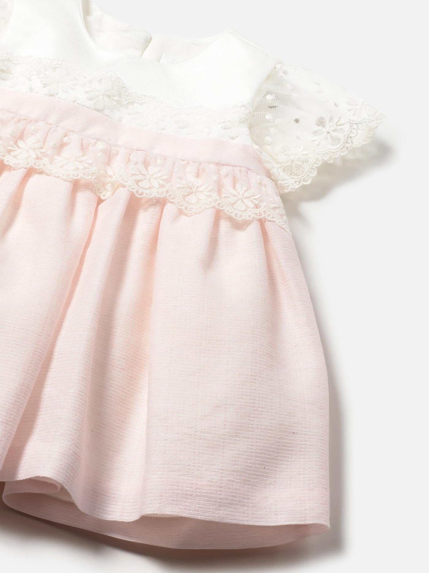 Mayoral Vestido Combinado Ceremonia para bebé niña Tulipan