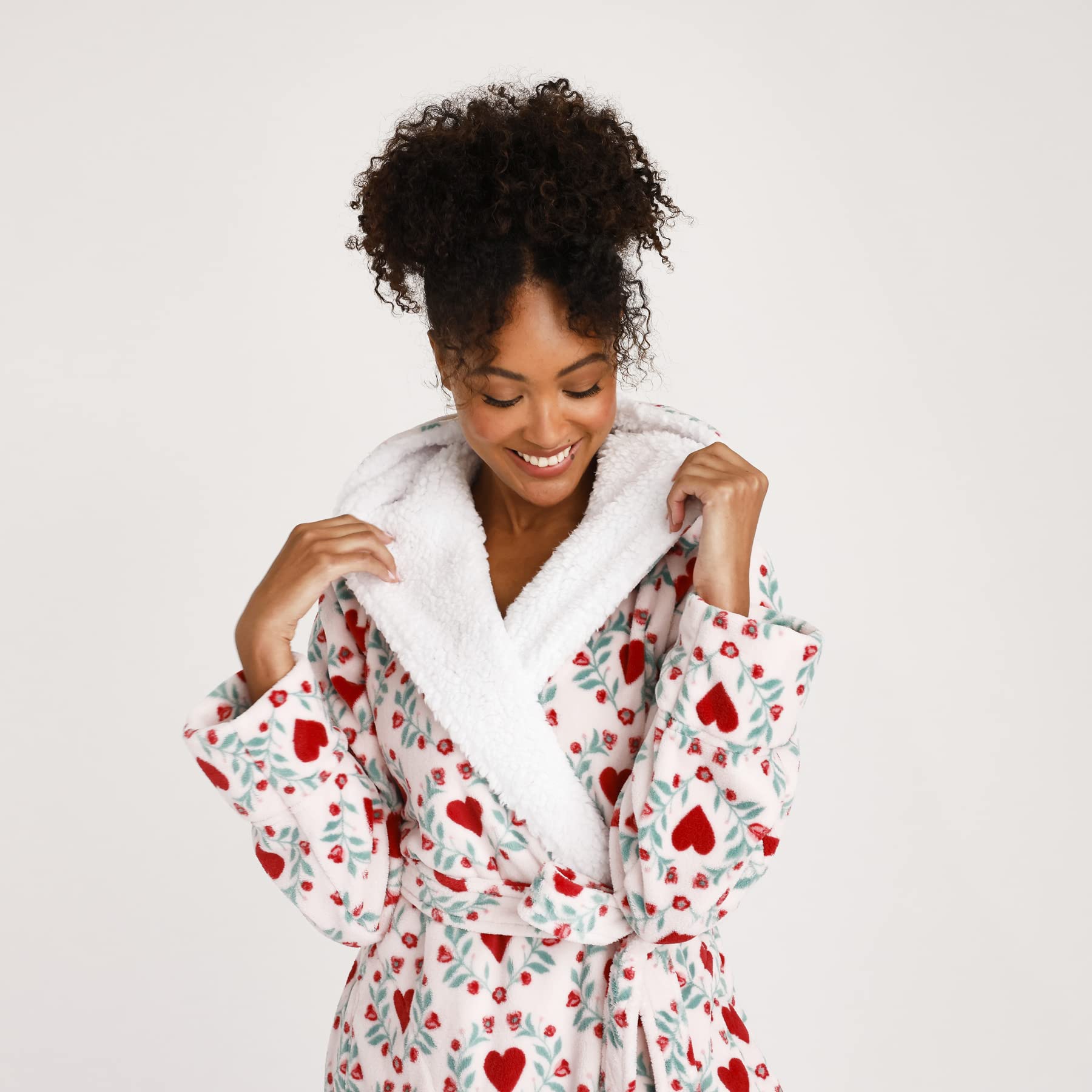 Vera Bradley Plush Fleece Robe, Loungewear Donna
