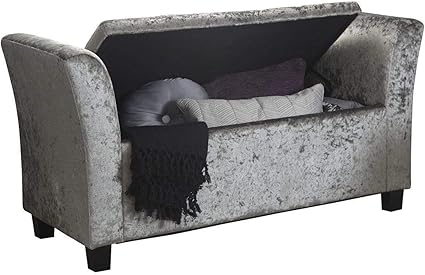 Crushed velvet window seat Clearance