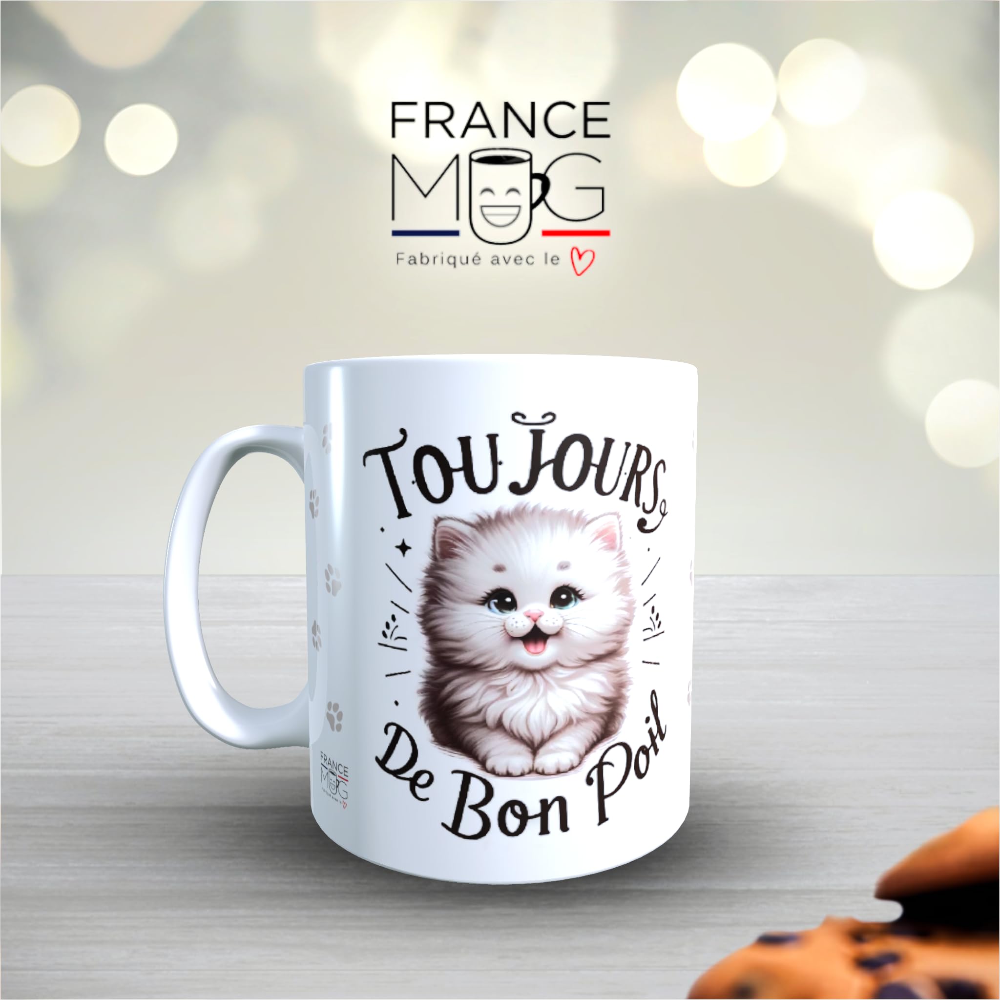 Mug France 'Je Suis Une Fée La Fépachier' - Humour Et Fantaisie - Cadeau Original 330ml - Fait En France