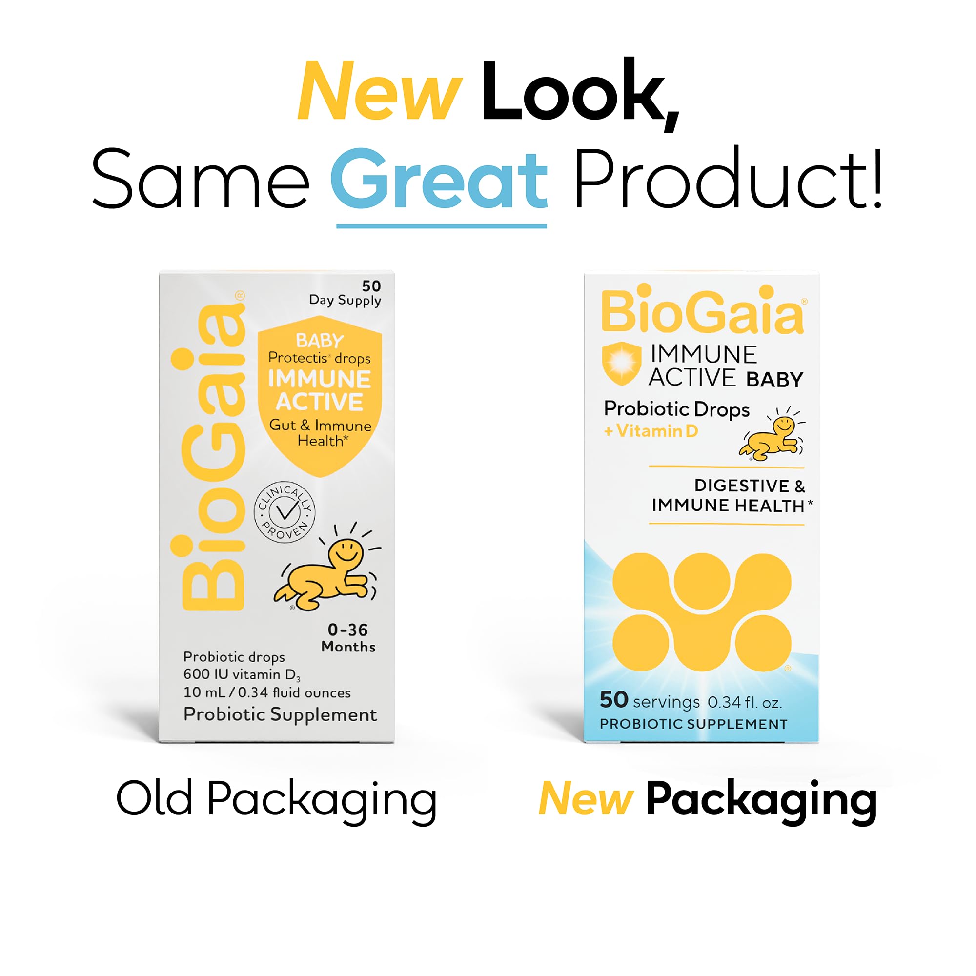 BioGaia Immune Active Baby Probiotic Drops + Vitamin D | Immune & Digestive — Amazon image 2