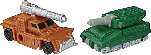 Miniatura 3 de Transformers Toys Generations War for Cybertron Earthrise Micromaster WFC-E4 Military Patrol Paquete de 2  Niños a partir de 8 años, 1.5 pulgadas