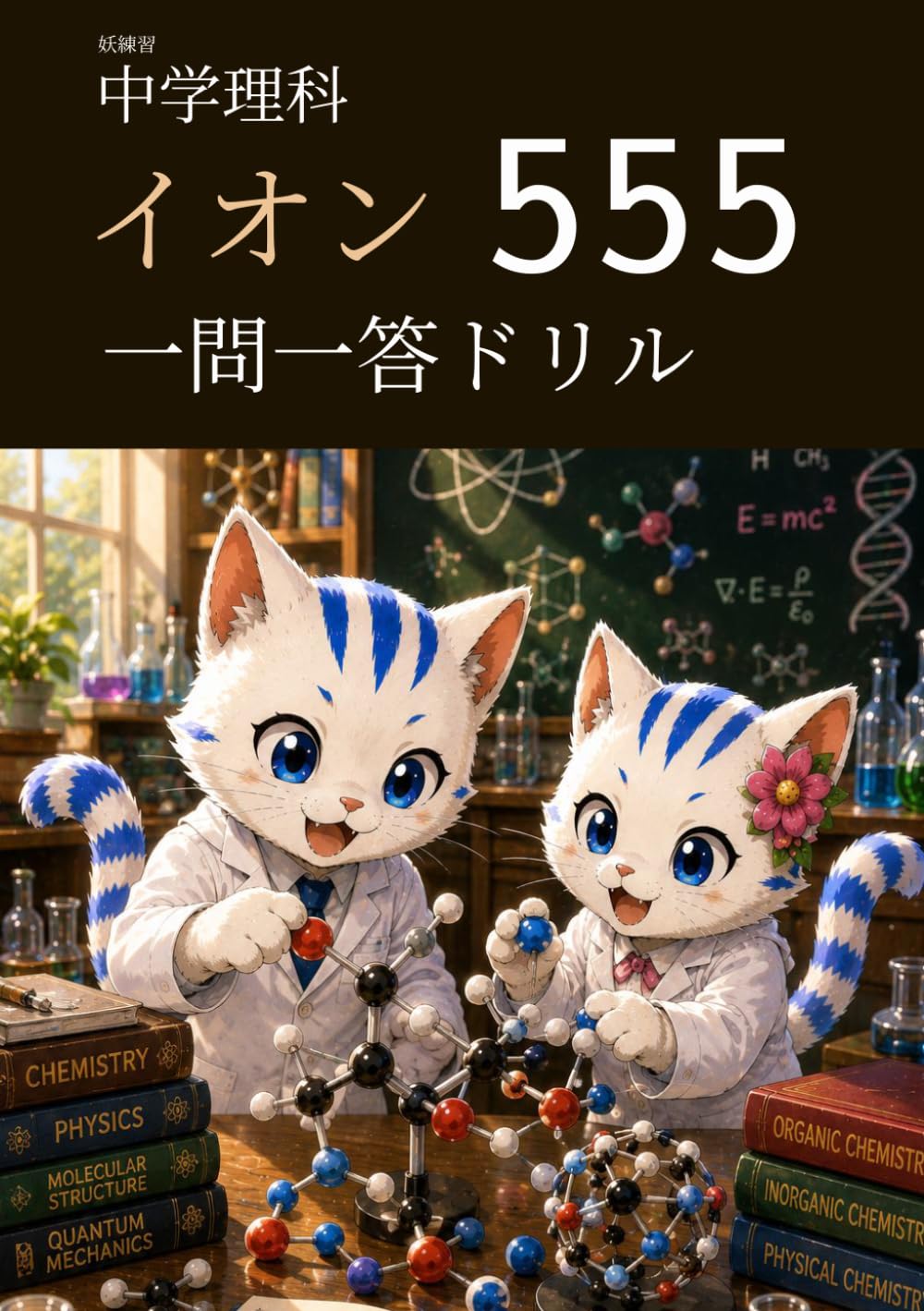 妖練習 中学理科 イオン 一問一答ドリル 555 (中学理科マスターシリーズ)