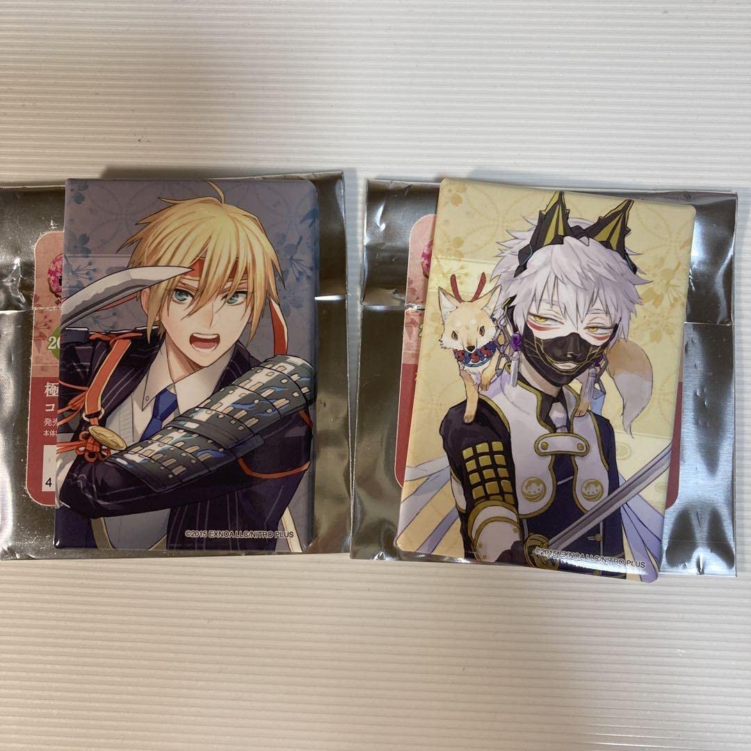 山姥切国広 刀剣乱舞 スクエア缶バッジコレクション まとめ売り セット ② Amazon.co.jp: 刀剣乱舞 山姥切国広 鳴狐 極スクエア缶バッジ 2点