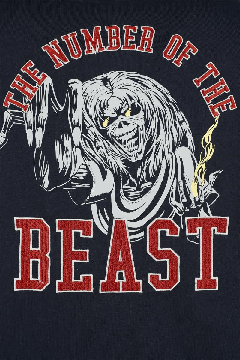 Iron Maiden NOTB Coaches Homme Veste Varsity multicolore 60% Coton, 40% Polyester