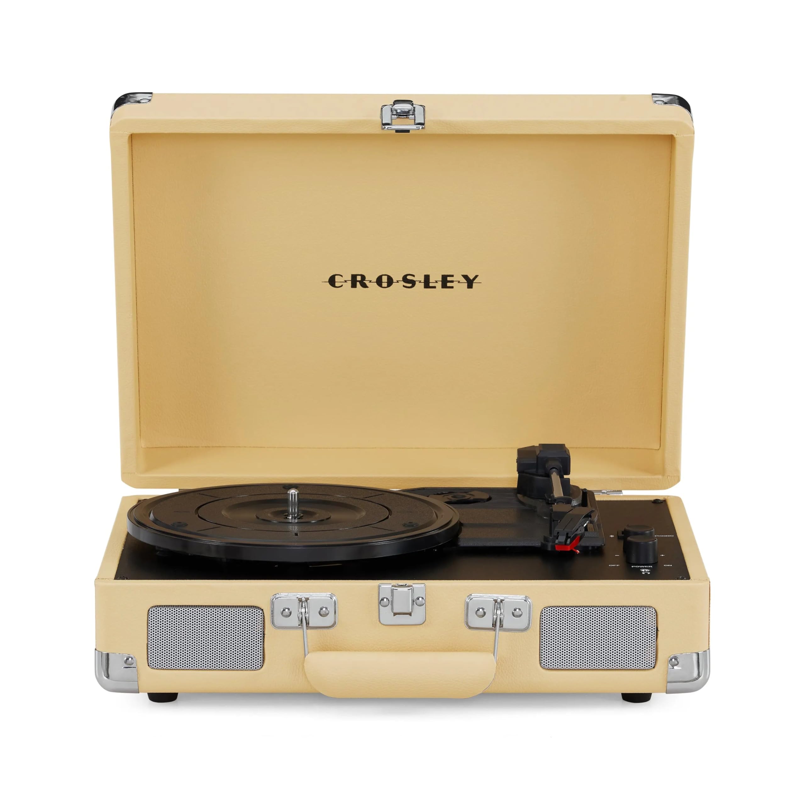 Crosley Cruiser Deluxe Platine Vinyle Bluetooth - Tourne Disque Vintage - Fawn