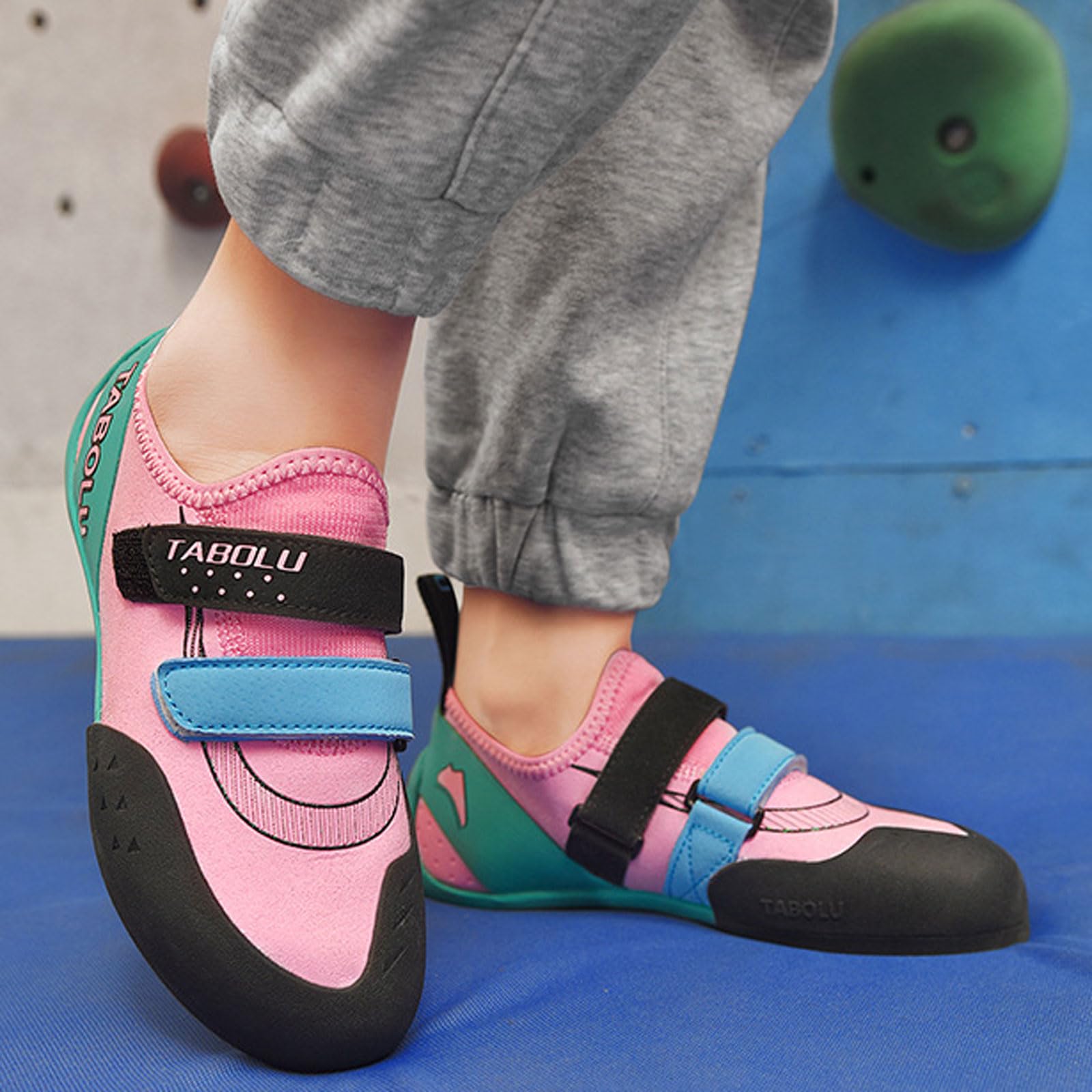 Zapatos De Escalada,Pies De Gato Escalada,Zapatos De Escalada Goma Antideslizante Hombre,Zapatillas De Escalada Mujer,Zapatos Escalada para Niños,para Interiores y Exteriores