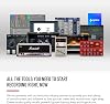 Focusrite Gitaristler, şarkıcılar veya yapımcılar için Scarlett Solo 3. Nesil USB ses arabirimi paketi. Stüdyo kalitesinde ses ve kaydetmek ve bestelemek için ihtiyacınız olan tüm yazılımlar