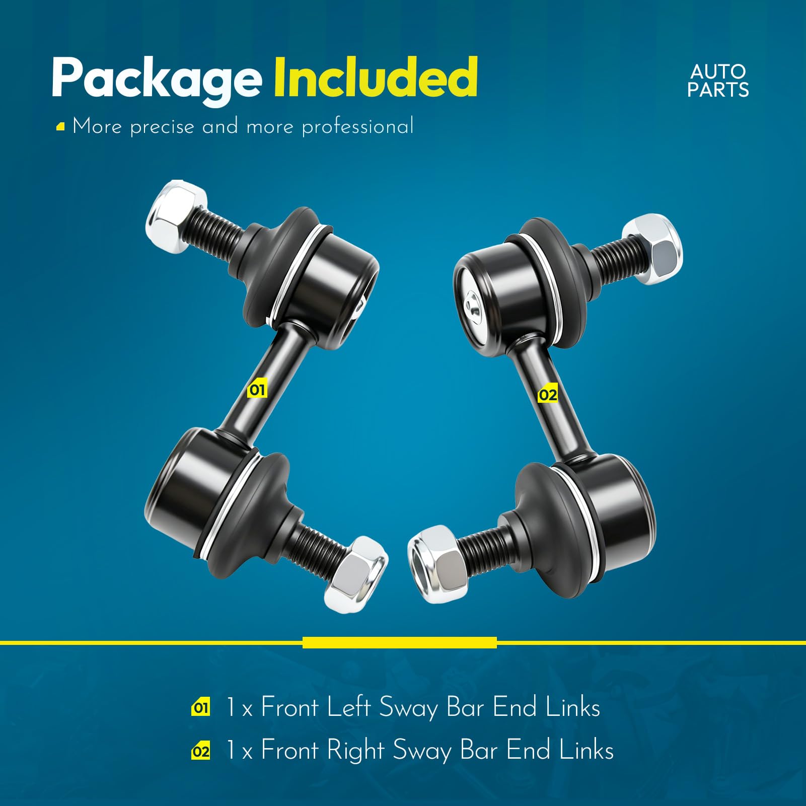 Amazon.com: Ynovvo 2PCS K750049 Front Stabilizer Sway Bar Links