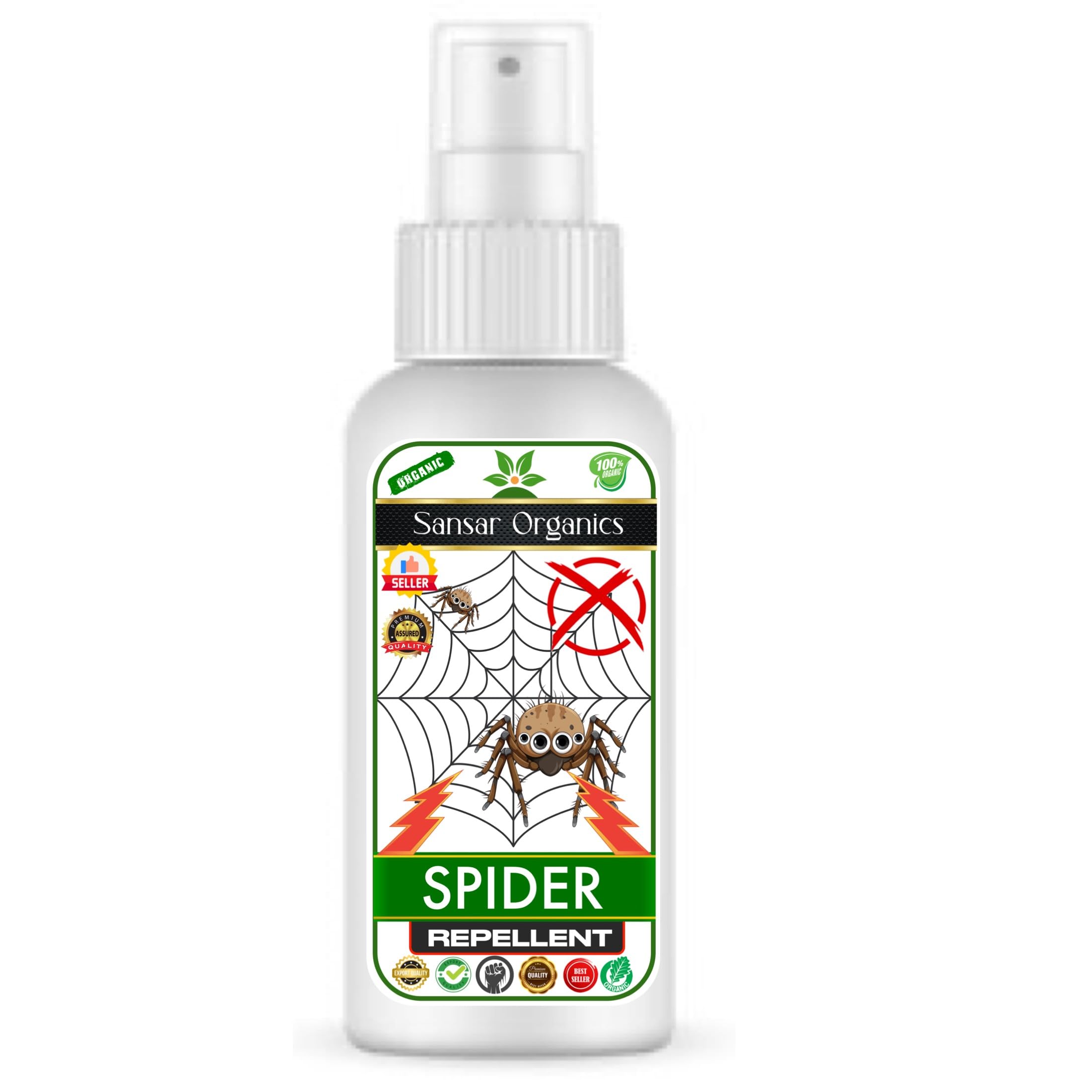 See full amazon price history chart for Sansar Organics® Spider Repellent Spray | Organic Liquid Spray for Home, Office & Garden | Non Toxic & Biodegradable | Pet Friendly | Refreshing Fragrance | Chemical-Free (15 days Protection) (100 ml) Sansar Organics® Spider Repellent Spray | Organic Liquid Spray for Home, Office & Garden | Non Toxic & Biodegradable | Pet Friendly | Refreshing Fragrance | Chemical-Free (15 days Protection) (100 ml) (B0D8KQZQSJ) Amazon Price History, Amazon Price Tracker