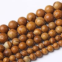 Vista 52 de 45 cuentas de piedra calcedonia verde natural de 0.315 pulgadas (0.315 in) para hacer joyas, pulseras, collares y fabricación de joyas, 15 pulgadas