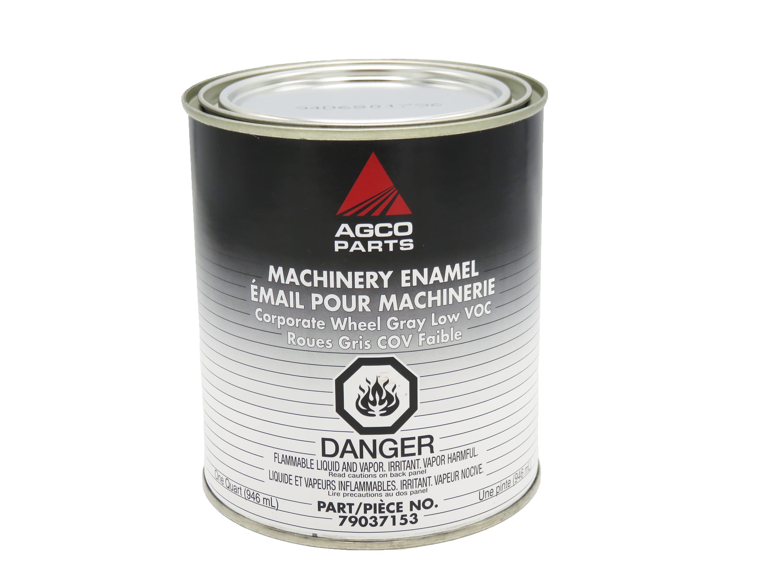 Agco Paint Machinery Enamel Quarts (Corporate Wheel Gray Low VOC)