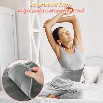 Electric Heating Pad for Pain Relief, XL 30x60cm Moist Heat Pad