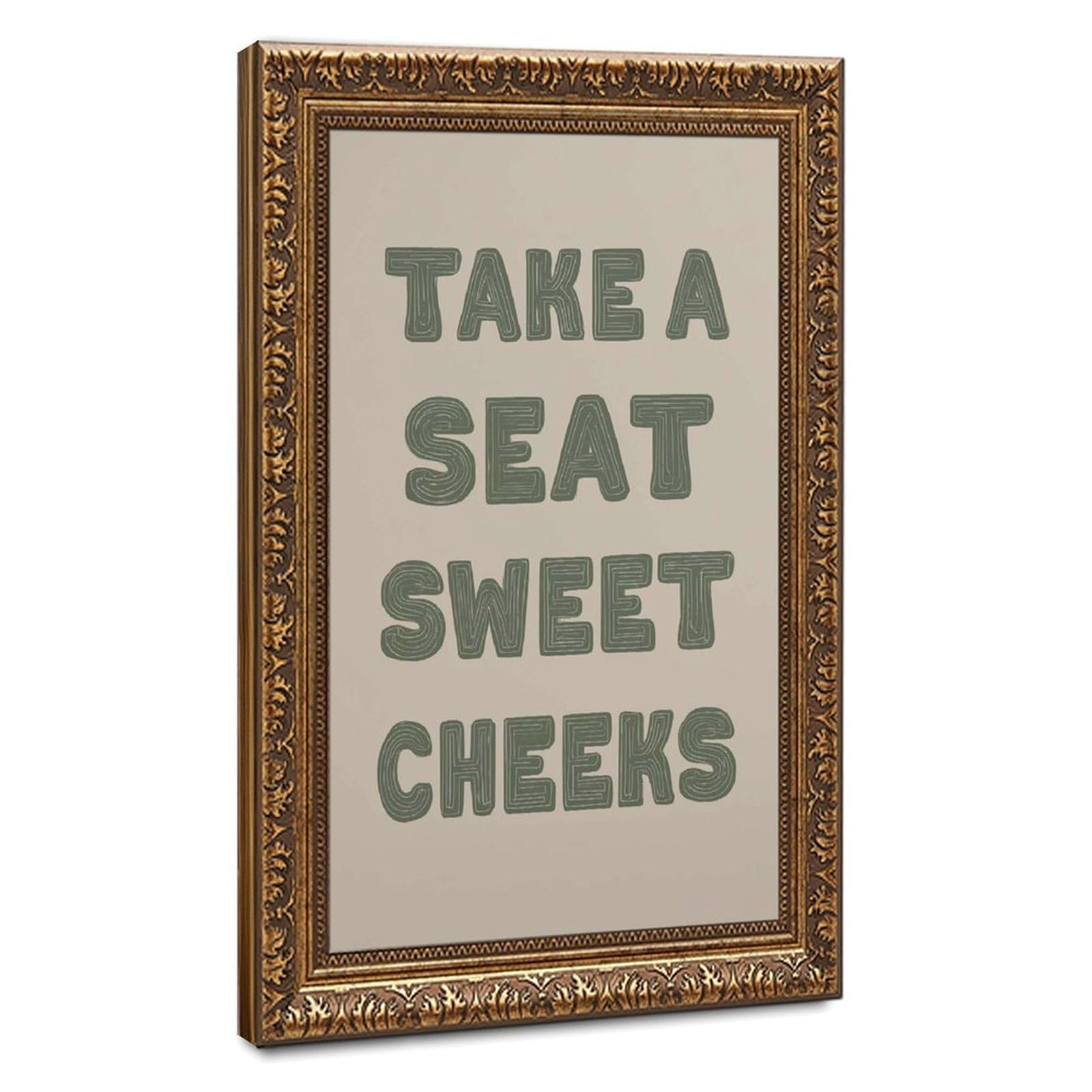 Pyberon Grey Please Sit Down, Sweetheart. Canvas Poster Wall Art Decor Print Picture Paintings For Living Room Bedroom Decoration 20" L X 30" W