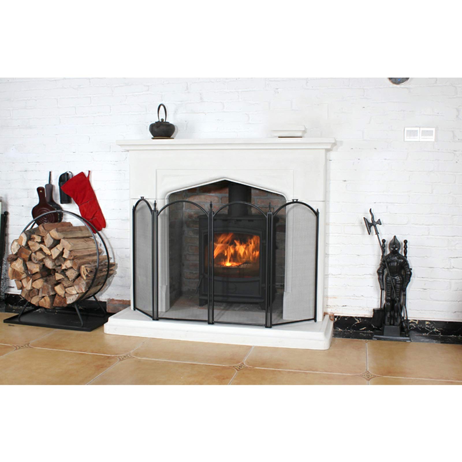 Salvachispas Chimenea Chimenea Screen Metal Mesh Screic Screic Pantalla Baby PET PET CERCA DE SEGURIDAD DE SEGURIDAD FUERZA DE PANTALLA DE PLATACIÓN DE PANTALLA DE PANTALLA DE FINENTE FRENTE GUARDE CH