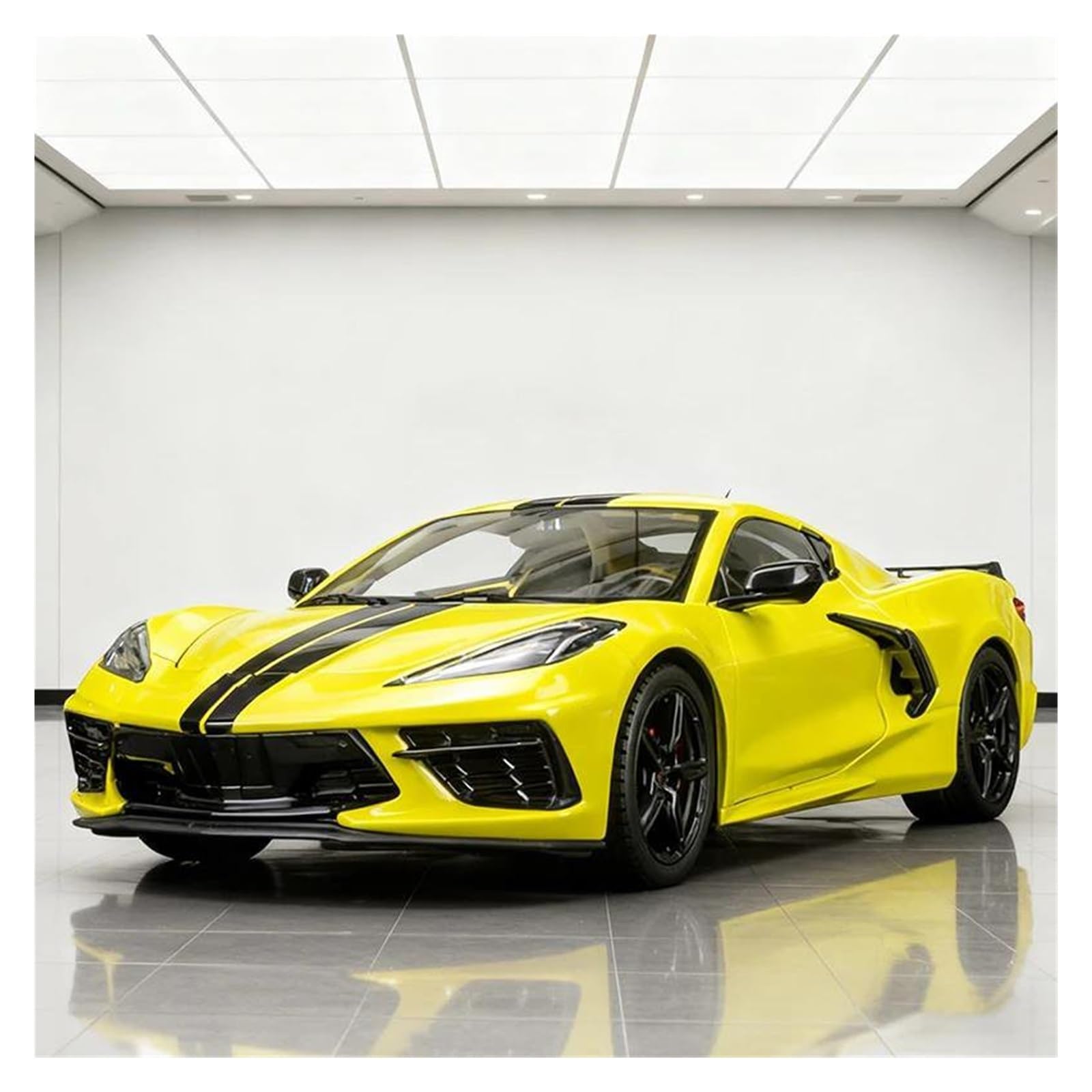 Btwodian Scale Model Car For Corvette For Stingray Diecast Model Car