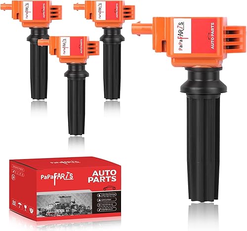 PAPAPARTS Juego de 4 bobinas de encendido UF670 DG546 compatibles con Ford Taurus Mustang Fusion Focus Explorer Escape EcoSport Lincoln MKZ MKT MKC PAPAPARTS Juego de 4 bobinas de encendido UF670 DG546 compatibles con Ford Taurus Mustang Fusion Focus Explorer Escape EcoSport Lincoln MKZ MKT MKC