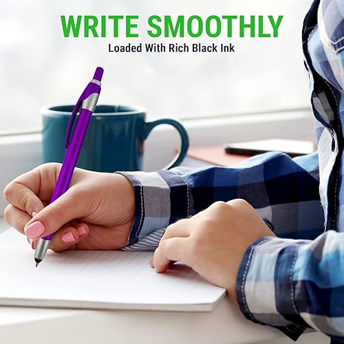 Miniatura 6 de Lápiz óptico para pantallas táctiles, bolígrafo con bolígrafo, para dispositivos de pantalla táctil universales, para teléfonos, iPad, tabletas,