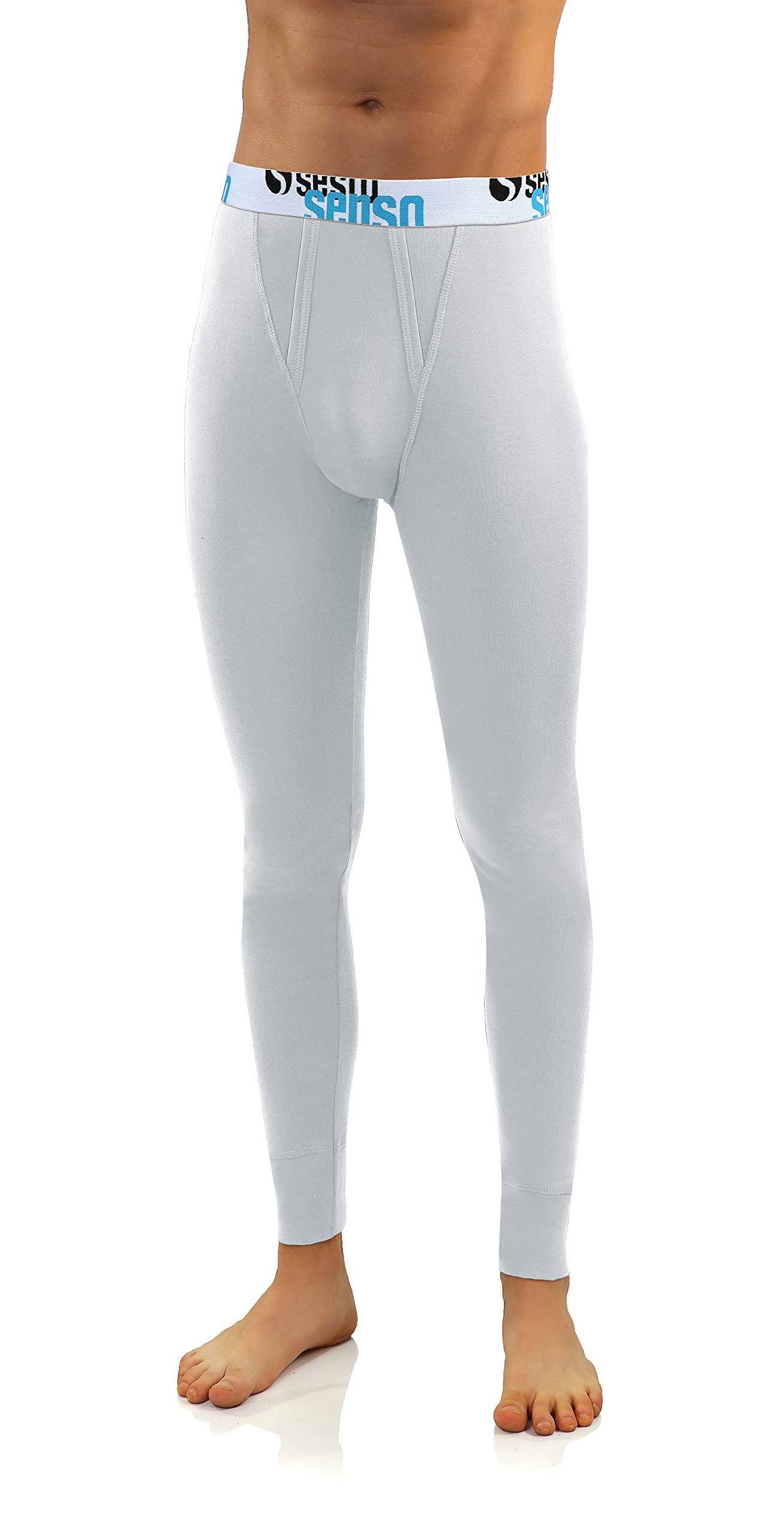 sesto senso Biancheria Intima Uomo Cotone Set Termica Funzionale Maglia Maniche Lunghe Pantaloni Lunghi