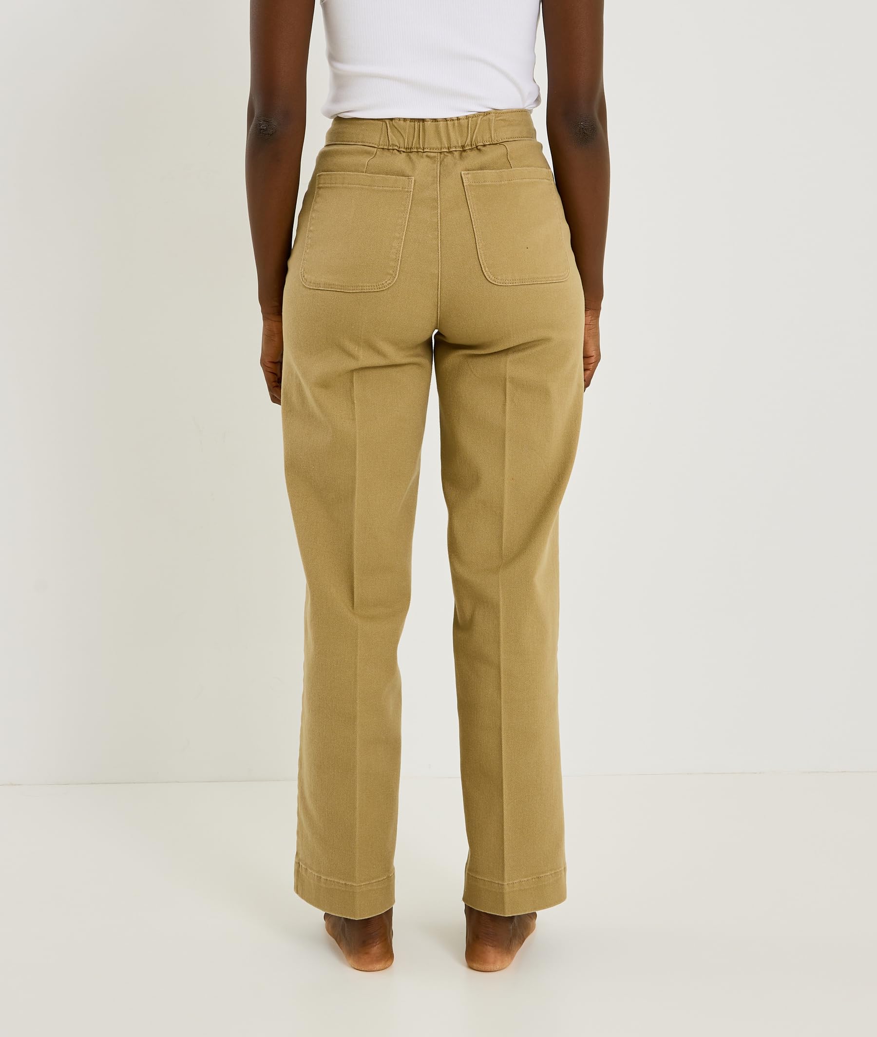 Grain de Malice Jean Flare à Pont Pompon F02 Femme