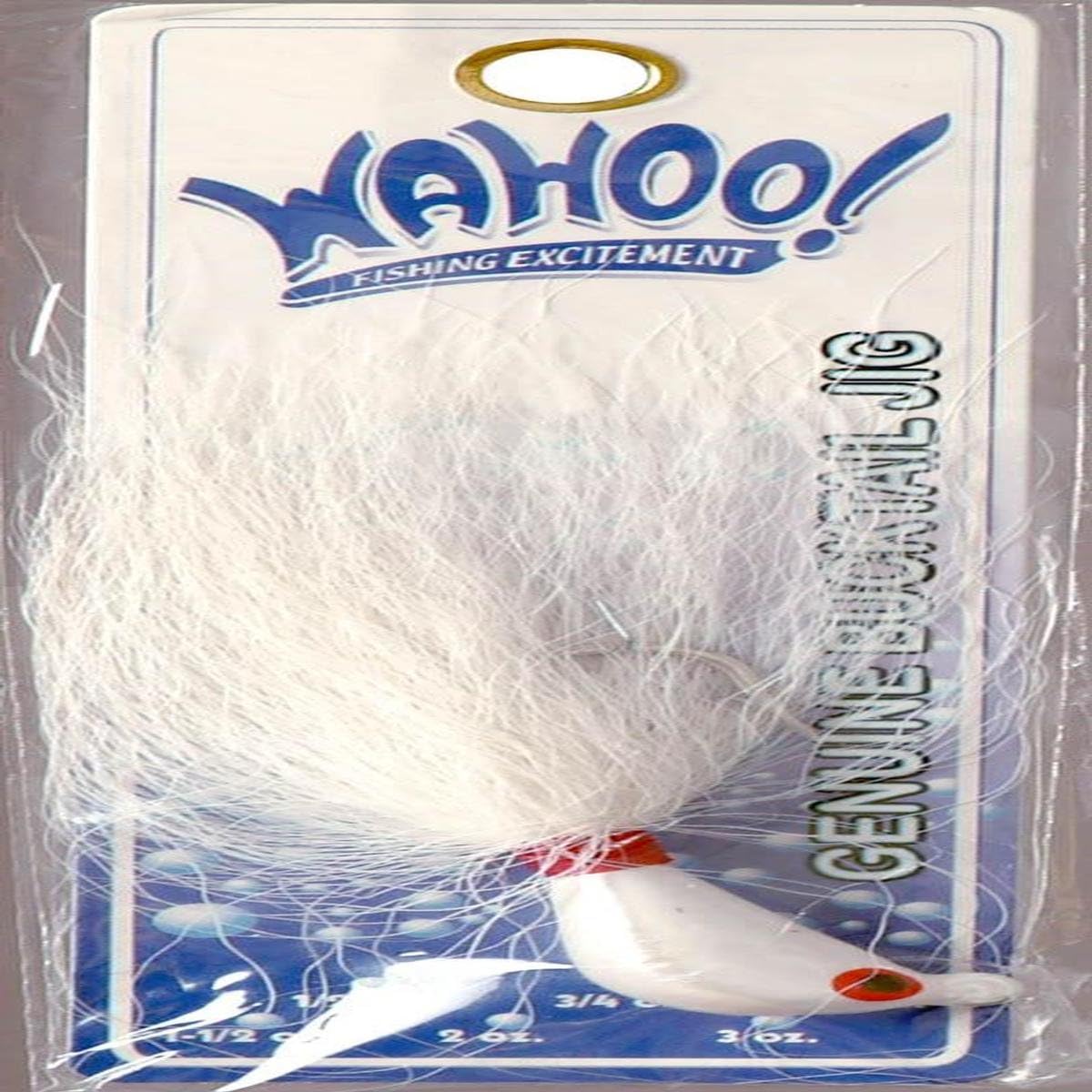 Wahoo Fishing Products Striper Bktl Jig White 1 Oz fishing-equipment