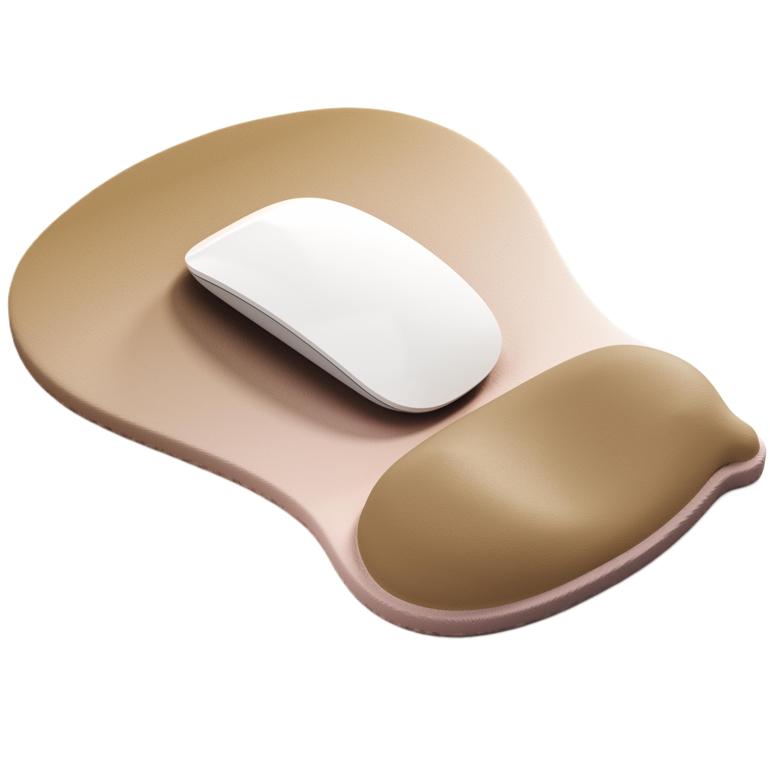 Ergonomic Gel Wrist Rest Mouse Pad Comfort Mouse Pad with Wrist Support Non-Slip Rubber Base Design Desk Accessories