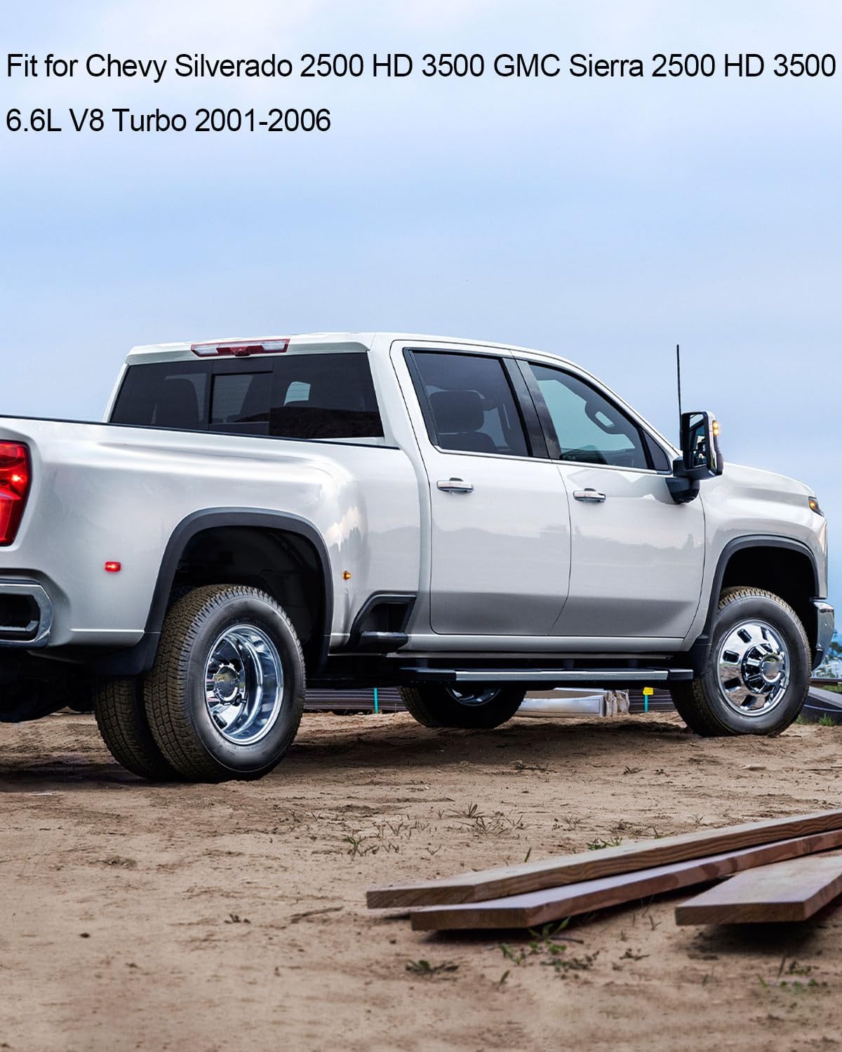 Power Steering Hose Fit for Chevy Silverado 2500 HD 3500 GMC Sierra 2500 HD 3500 6.6L V8 Turbo 2001-2006, Pressure Diesel Return Hose Replace 365453 358980 3401941