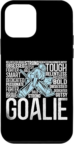 Estuche para portero de hockey sobre hielo para iPhone 12 mini