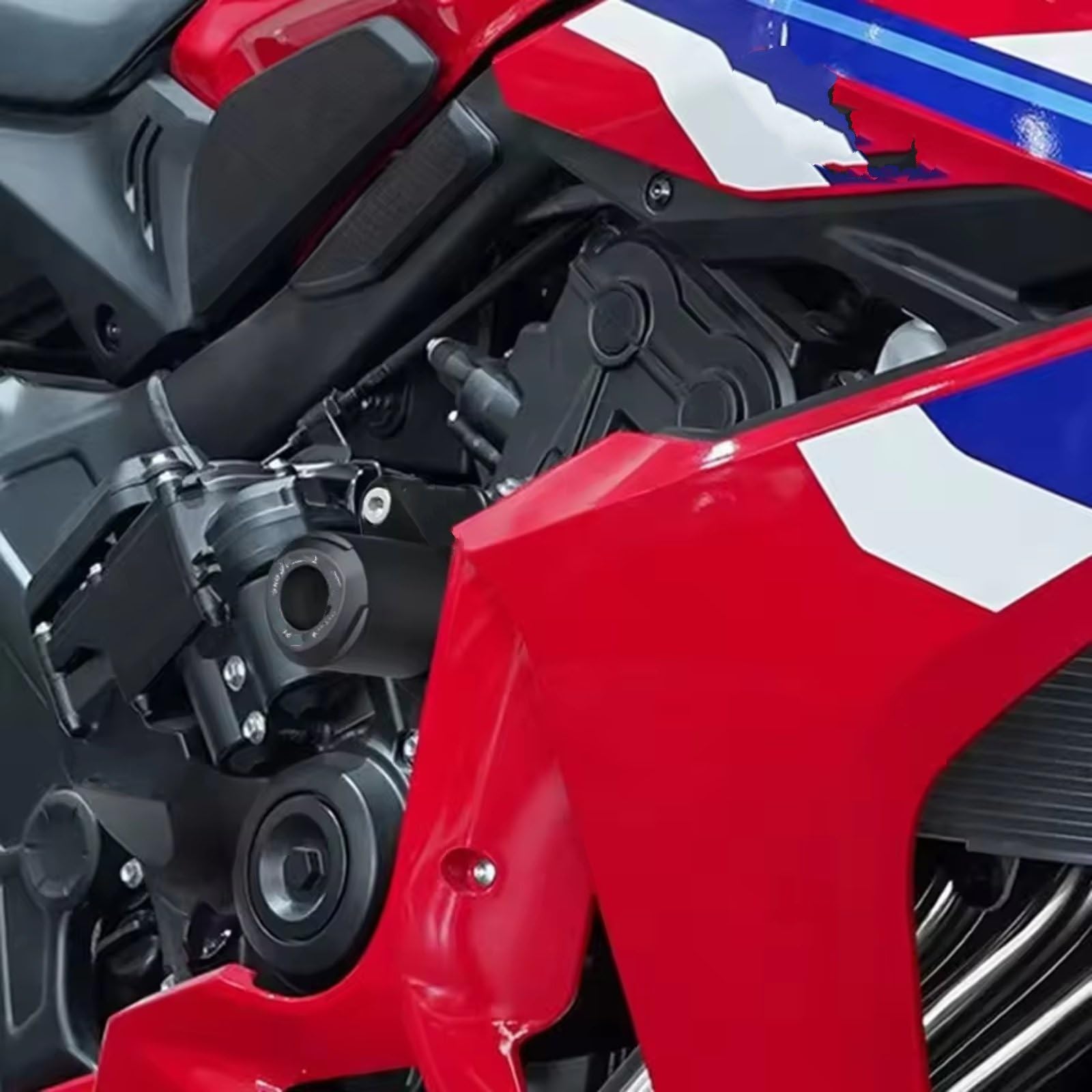 Compatible con Cbr650r para CBR650R para CB650R 2024-2026 Protector De Almohadillas Protectoras Deslizantes De Marco