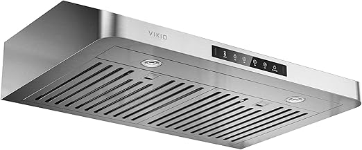 VIKIO HOME Under Cabinet Range Hood 30 Inch, 980CFM Fast