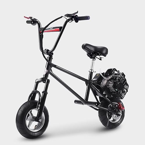 Miniatura 6 de Mini bicicleta de gas V2 de 2 tiempos, refrigerada por aire, súper scooter para adultos, mini bicicleta de campo a gas para jóvenes, motocicleta de
