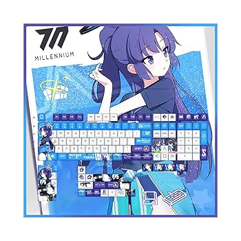 【希少絶版品】ブルーアーカイブ　キーキャップ　全22種コンプリートセット ふもコレ×ブルーアーカイブ｜ふもコレ(Fumo Collection)