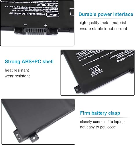 Miniatura 3 de LK03XL 916814-855 L09281-855 - Batería para HP Envy X360 15-bp100 15-bp000 49.2ft-bq1xx 49.2ft-bp011dx 49.2ft-bp012dx 49.2ft-bp11dx 49.2ft-bx