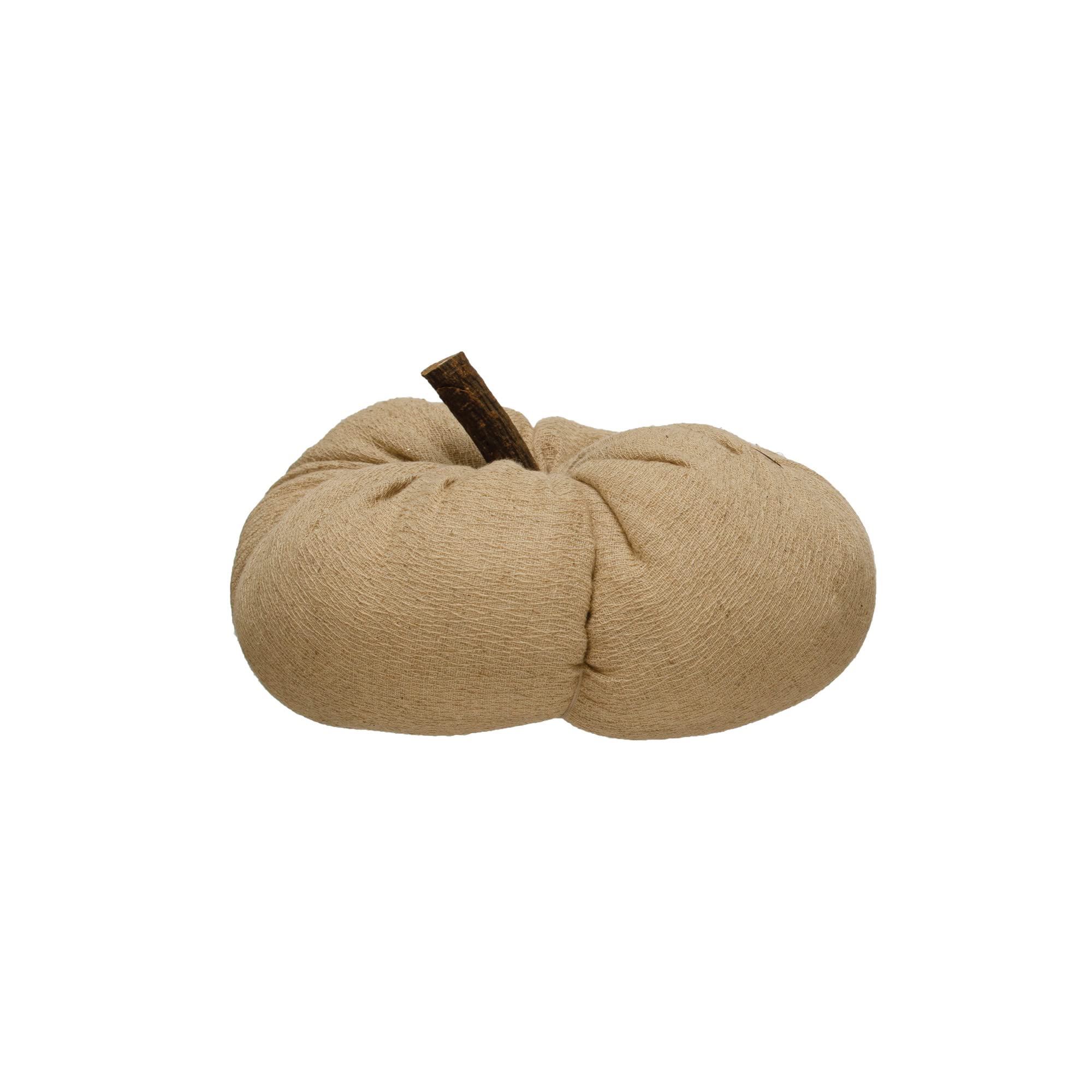 Calabaza de tela Creative Co-Op para centros de mesa otoñales y repisas de salón