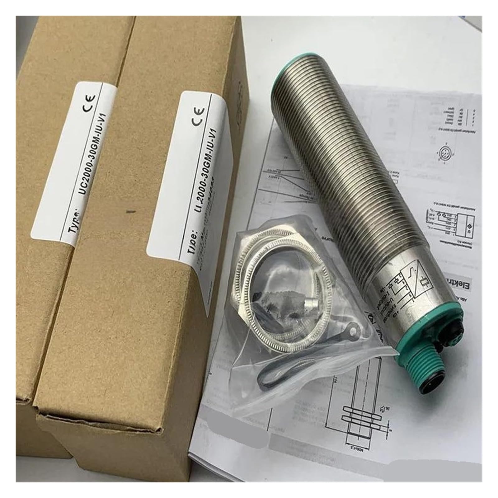 NACODLUL 1pcs UC2000-30GM-IUR2-T-V15 sensor