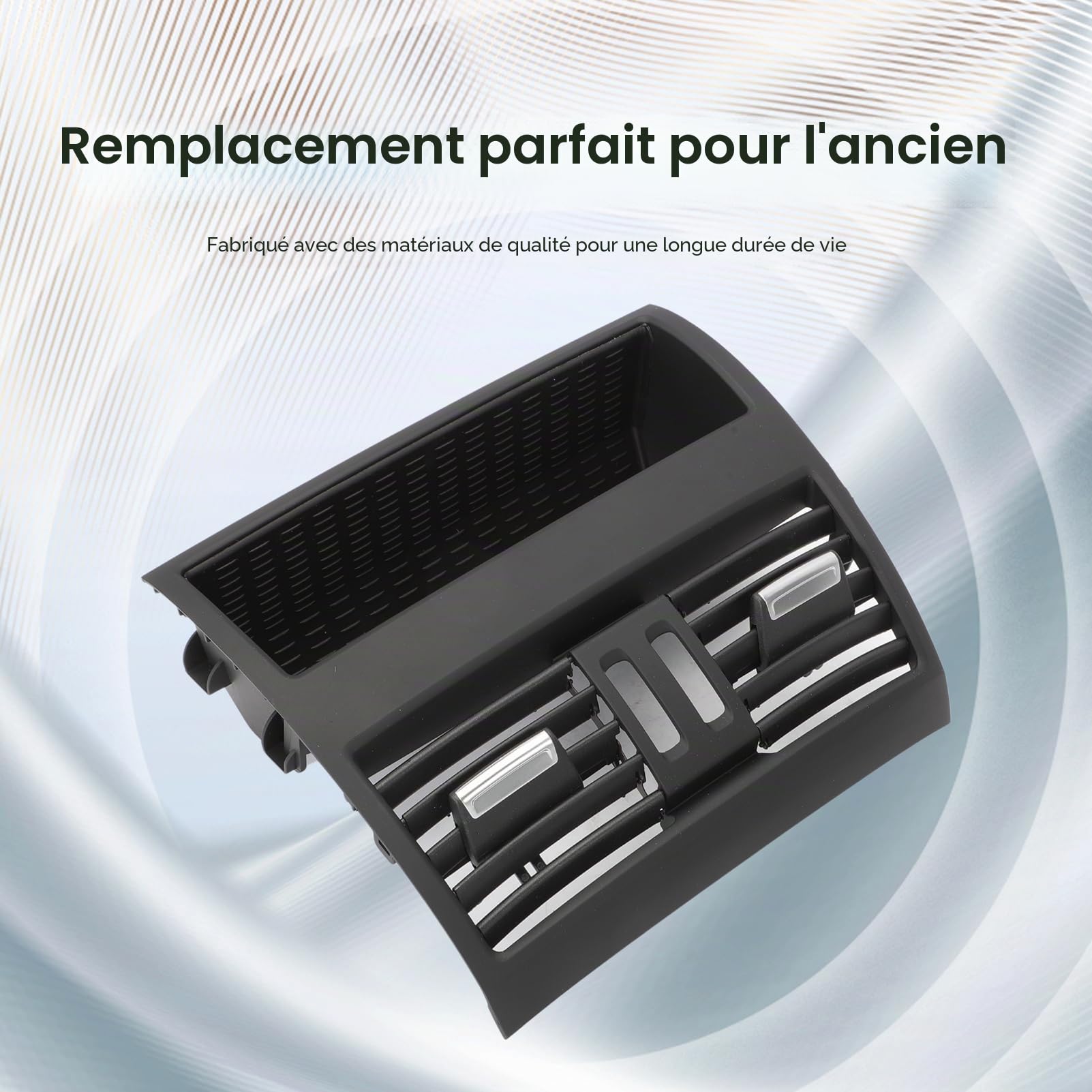 Grille d'aération arrière compatible avec console centrale F10 F11 Série 520 523 525 528 530 535 550 M5 2010-2016 64229172167